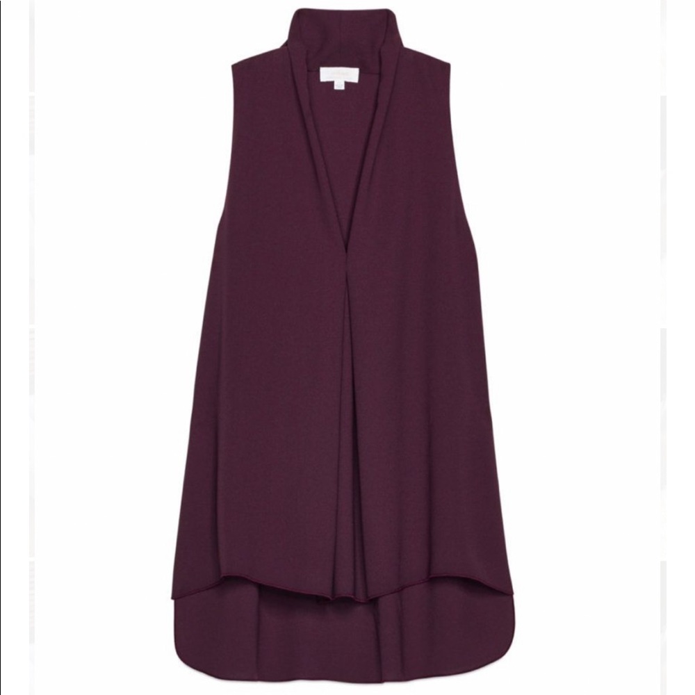 { Aritzia } Wilfred Nuit Blouse, eggplant purple size XXS